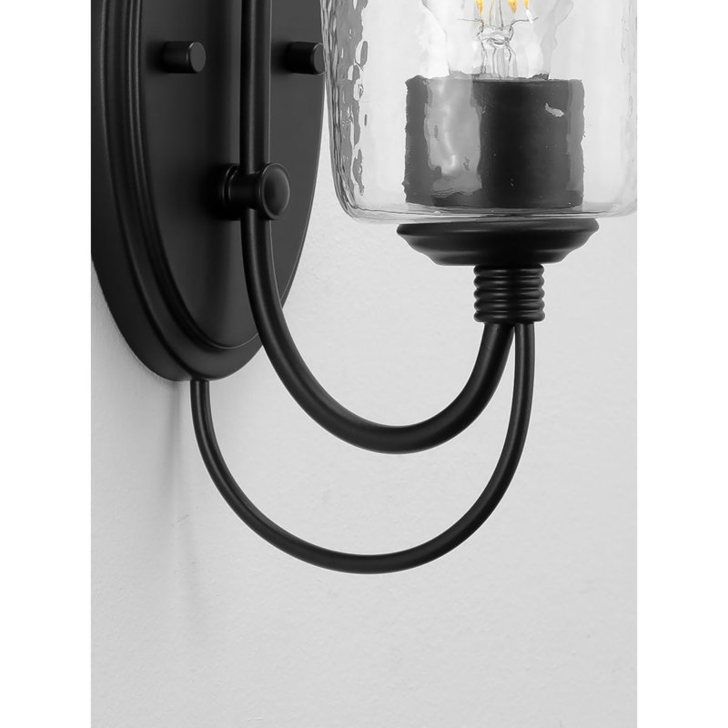 Ermengarda Dimmable Vanity Light, Black