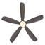 52 po Ventilateur de plafond encastré à 5 pales avec ensemble d'éclairage et télécommande-679747489-679747518-679747490