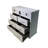 Industrial Style Sideboard With Multiple Drawers 39.37'' W Dresser