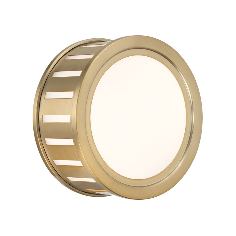 Numan 2 Light Sconce _x000D_, Vibrant Gold