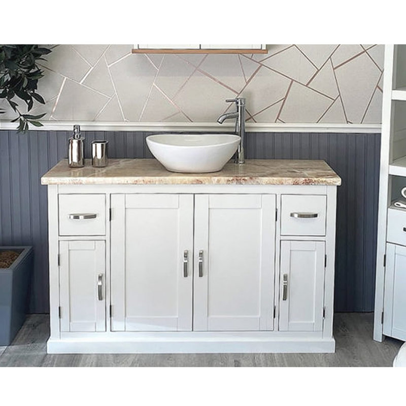 Antonelli 1230mm Single Bathroom Vanity with Vessel Ceramic Basin