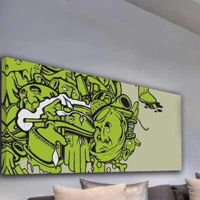 Big Business by Josh Ruggs - Wrapped Canvas Print