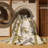 Machine Washable Botanical Beige Area Rug-11541245