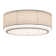 Cilindro Fabric LED Flush Mount