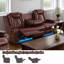 Canapé inclinable en cuir Breathing-1673589990