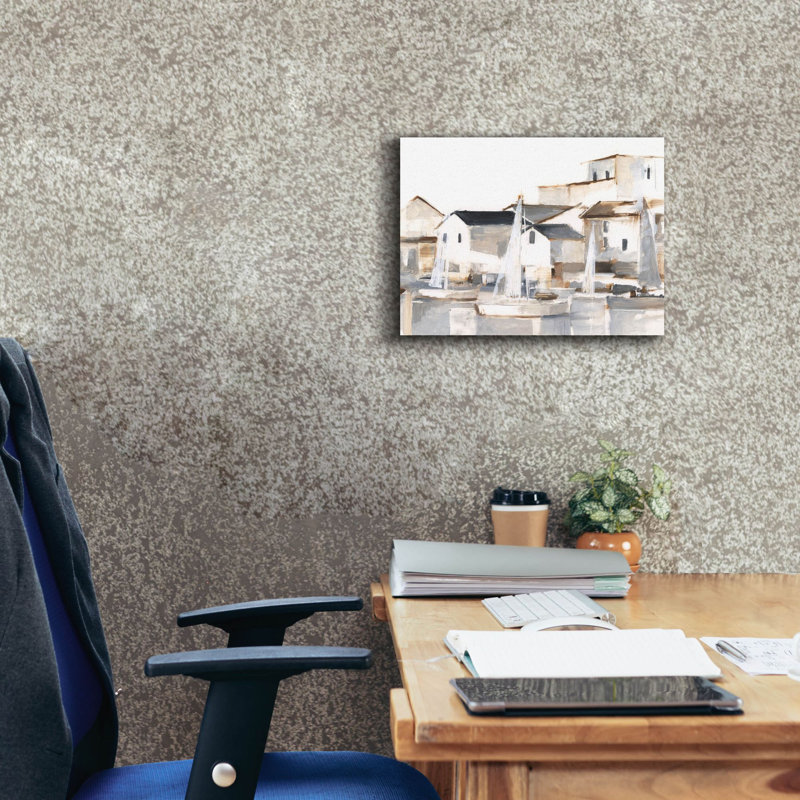 «Right Conditions 2» par Ethan Harper, art mural sur toile, H 12 po x l 16 po x P 0,75 po
