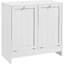 Armoire de rangement à linge dissimulée