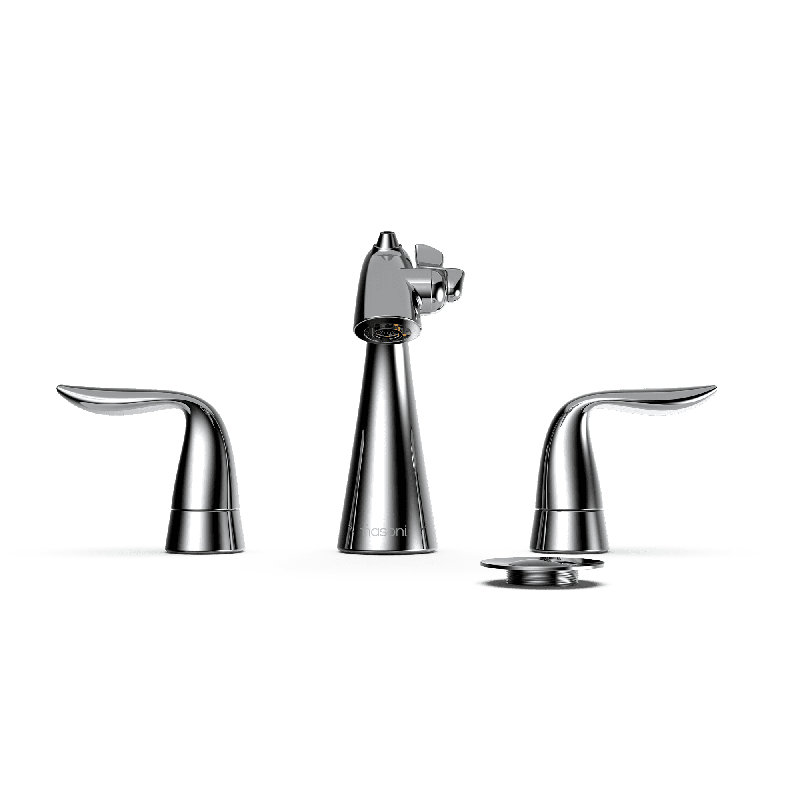 Robinet pour salle de bain Da Vinci, Chrome poli