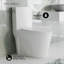 Toilette deux pièces à chasse d'eau brute 1,28 GPF St. Tropez-111405863-111405861