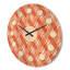 Horloge murale à carreaux-63892751