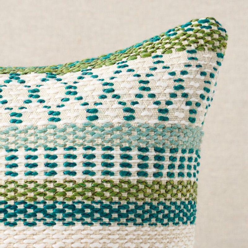 Fremont I/O Pillow, 14" x 20", Green