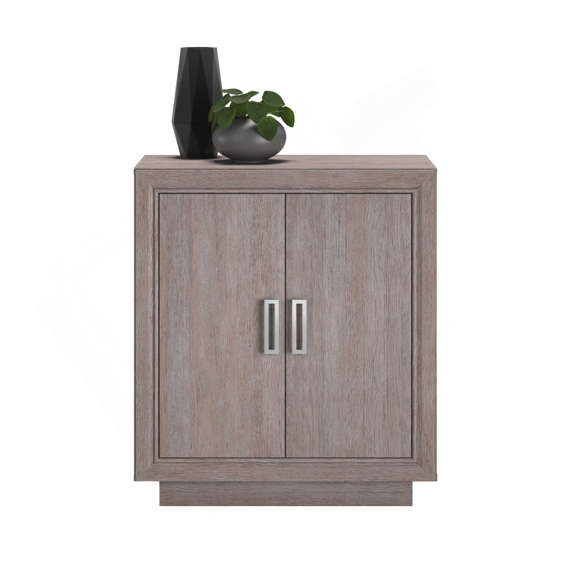 Armoire de rangement au design fonctionnel, finition gris moyen