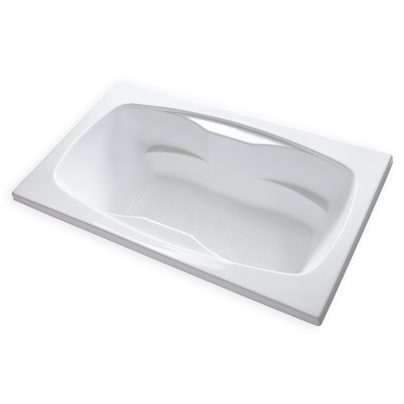 72'' x 42'' Drop-In Soaking Acrylic Bathtub