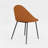 Holmes Vegan Leather Dining Chair-1881100137