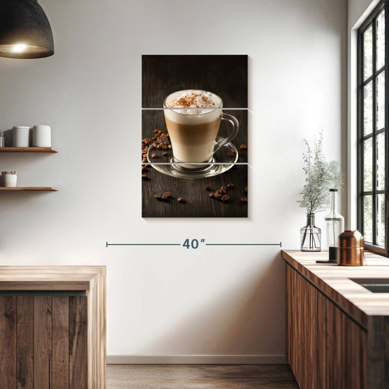 Yarlin Coffee Drink Layers, 38" H x 24" W