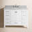 Cambridge 43 " W Freestanding Standard 1 Single Vanity Bathroom Vanity With Carrara Marble Top-1592494307-1484249747