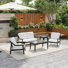 5-Piece Outdoor Conversation Set, Perfect for Entertaining with Included Tables