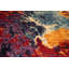 Aryana Hand Woven Wool Abstract Area Rug