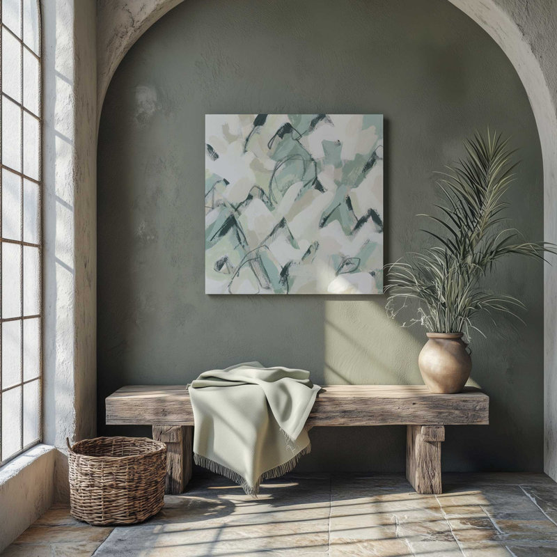 «Sage Fragments III», reproduction sur toile tendue, H 12 po x l 12 po
