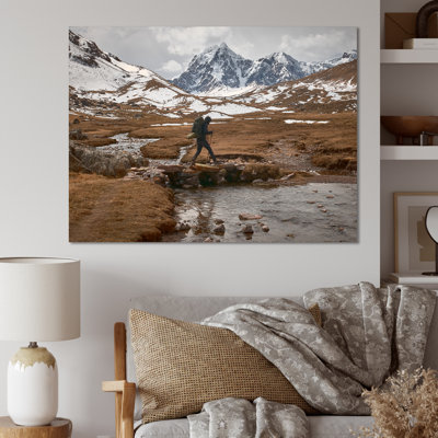 " Hiking In The French Alps "