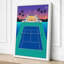 House on Court Modern - Wrapped Canvas-1671952323-1671952325