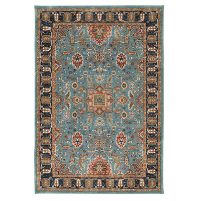 Spice Market Deir Plush Pile Stain/Fade Resistant Polyester Woven Ornamental Indoor Area Rug