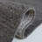Misak Hand Tufted Wool/Cotton & Other Fiber Solid Color Rug in Gray-1150223074