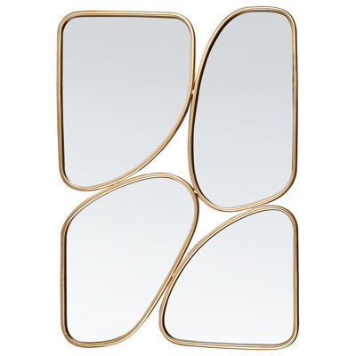 Abdyl Round Wall Overmantel Mirror