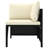 Ensemble de canapé modulaire d'extérieur 7 pièces Avio, forme carrée, rotin de polyester-105906589-105906587