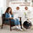 Kandas Faux Leather Armchair-1188473019