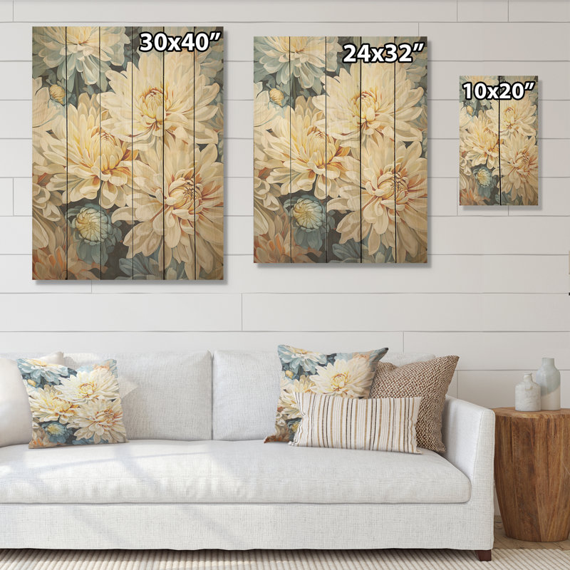 Minimalisme mamans, peinture en bleu et or I - maman, art sur bois de pin naturel, H 40 po x l 30 po