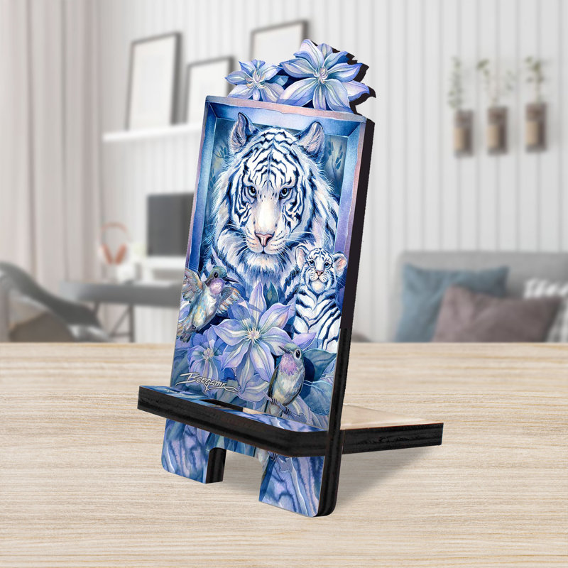 Designocracy Single Screen Desktop Mount, 6" H x 3" W x 3" D