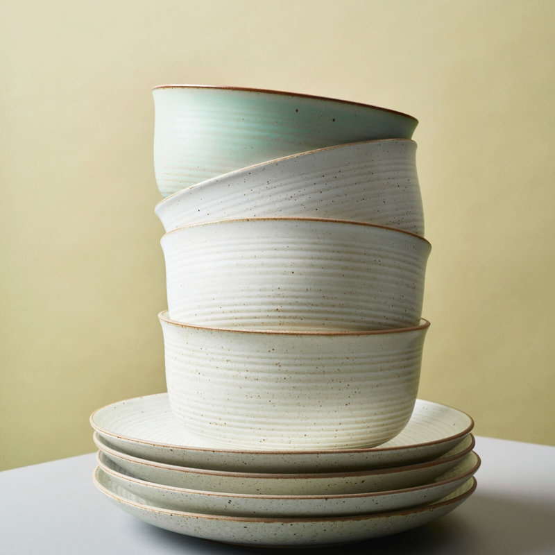 Nature Handmade Stoneware Cereal Bowl, Sand