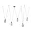 Melt 5 - Light LED Chandelier-866164172