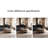 Adjustable creative simple rock plate tea table