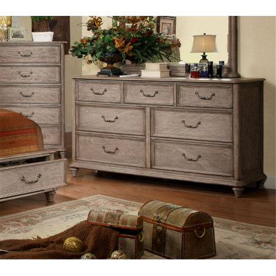 Commode double 7 tiroirs Bumgarner