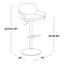 Tabouret de bar contemporain ajustable-2009822065
