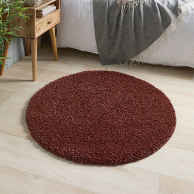 Solid Colour Machine Tufted Area Rug