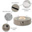 Outdoor Concrete Propane Fire Pit Table-1577727753