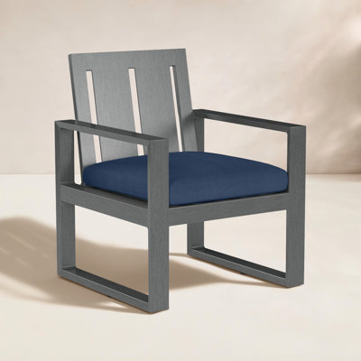 Georgie Patio Dining Chair with Sunbrella® Cushion