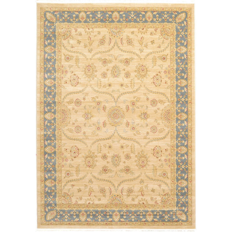 Stirling Oriental Indoor Rug, Round 8'