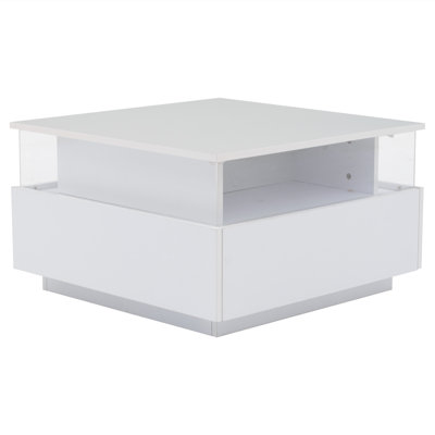 Deallen Block Coffee Table with Storage