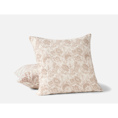 Balboa Organic Print Reversible Throw Pillow