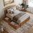 Richmond Solid Wood Platform Bed with Panel Footboard and Storage Drawers-96140410