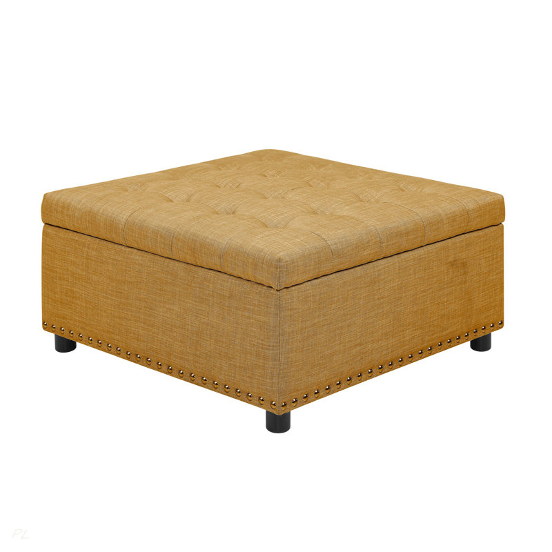 Tufted Storage Ottoman