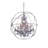 Svante 25 - Light Dimmable Globe Chandelier-22859137-22859134