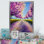 Sakura Cherry Blossoming Walking Path - Art mural sur toile traditionnel