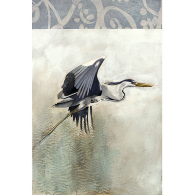 Oiseaux d'eau dans la brume III