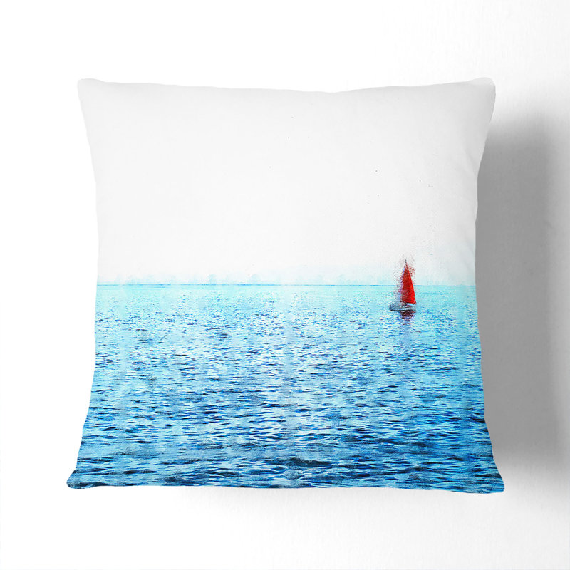 Square Throw Cushion, 55cm H x 55cm W x 20cm D