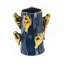 Vase en céramique avec branches d'oiseaux